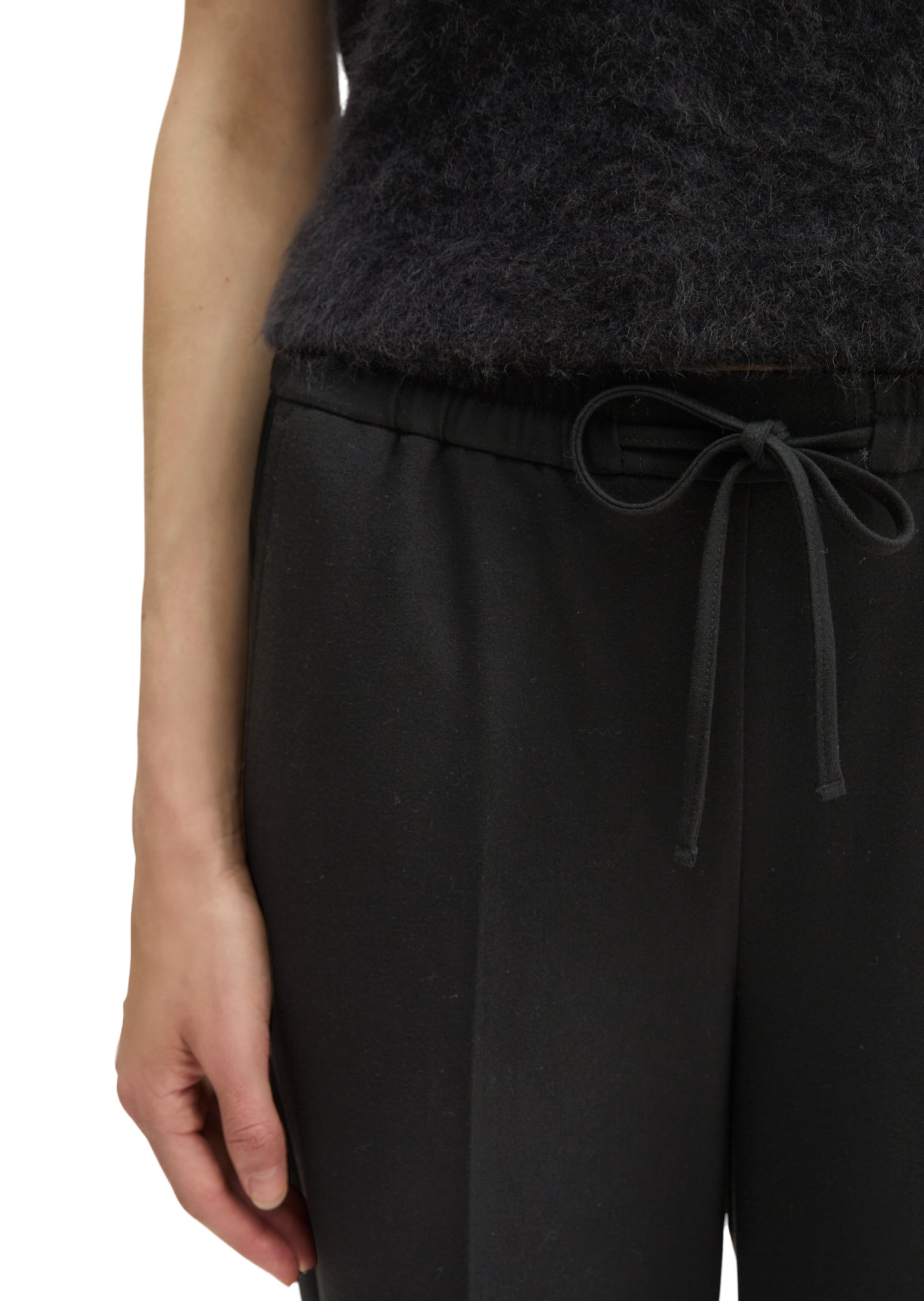 Marc O'Polo Loosefit Hose in Schwarz
