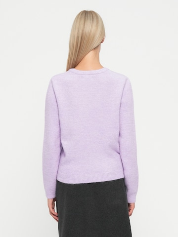 JDY - Pullover 'JDYMARINA' em roxo