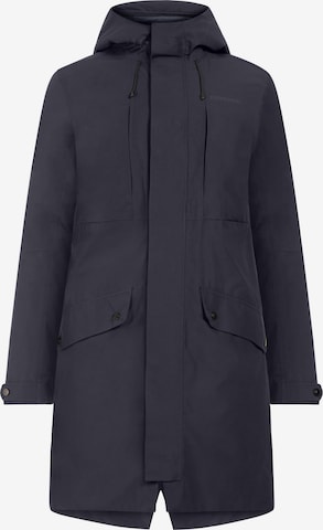 Parka d’hiver 'FALKE' Didriksons en bleu : devant