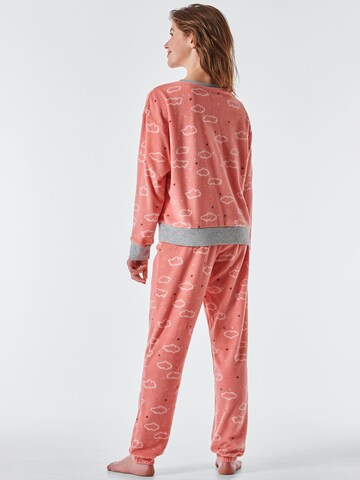 SCHIESSER Piżama w kolorze różowy