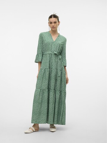 VERO MODA Shirt dress 'Zera' in Green: front