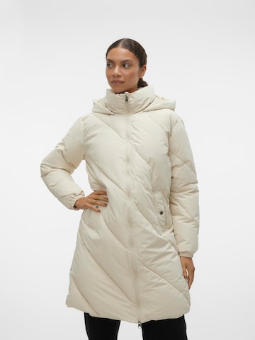 VERO MODA Χειμερινό παλτό 'ELANORDORA' σε μπεζ: μπροστά