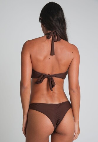 Moda Minx Bikinibroek in Bruin