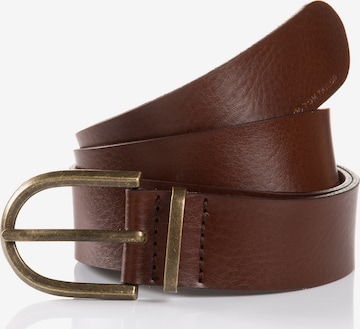 Ceinture 'SYLKE' TOM TAILOR en marron : devant