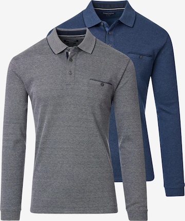 CASAMODA Shirt 'Basic' in Blau: Vorderseite