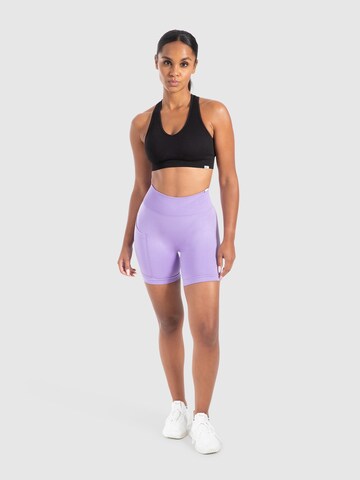 Smilodox Skinny Sportbroek 'Temmy' in Lila