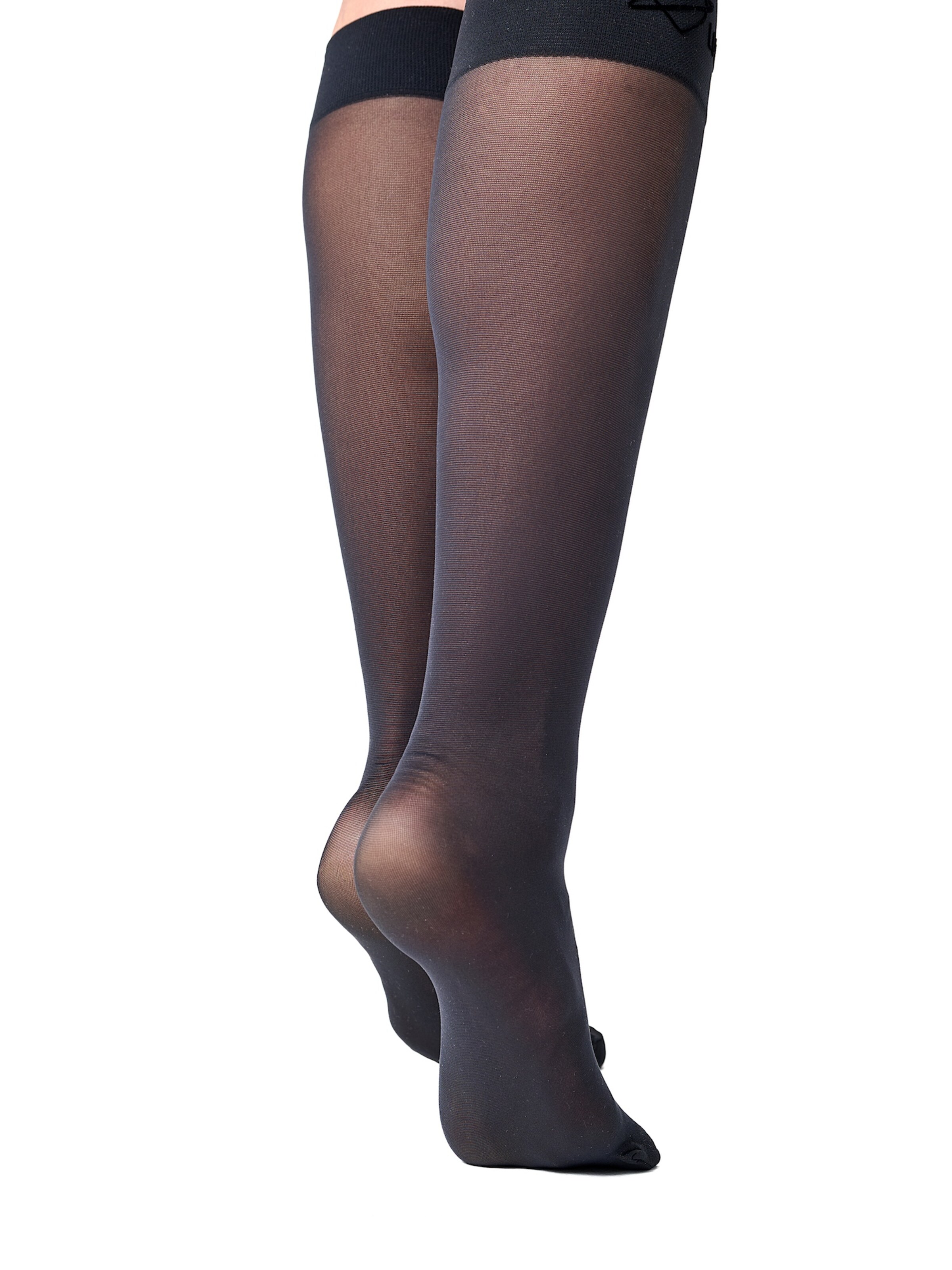 OrGasm Kniestrümpfe in Schwarz