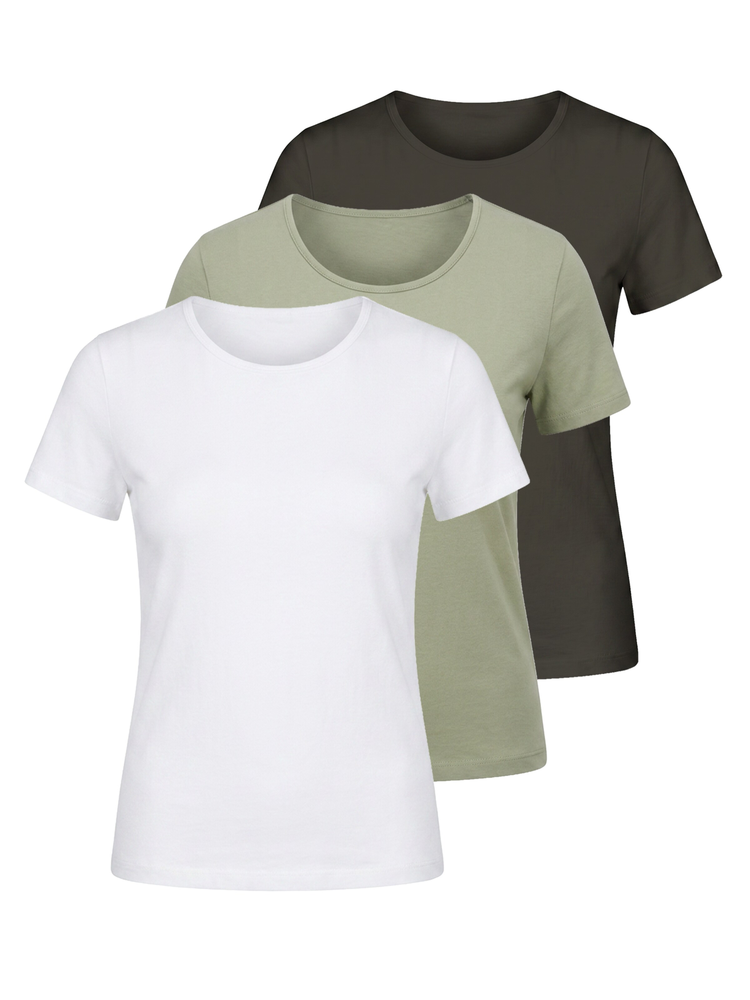 T-shirt SEASOND en vert : devant