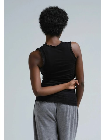 Seamless Basic Overdel 'Flounce' i sort