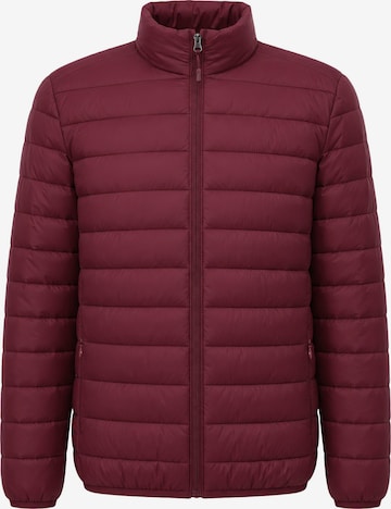 ALLTHEMEN Winter Jacket 'Stichwerk' in Red: front
