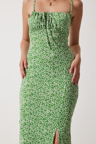 Happiness İstanbul Καλοκαιρινό φόρεμα σε πράσινο