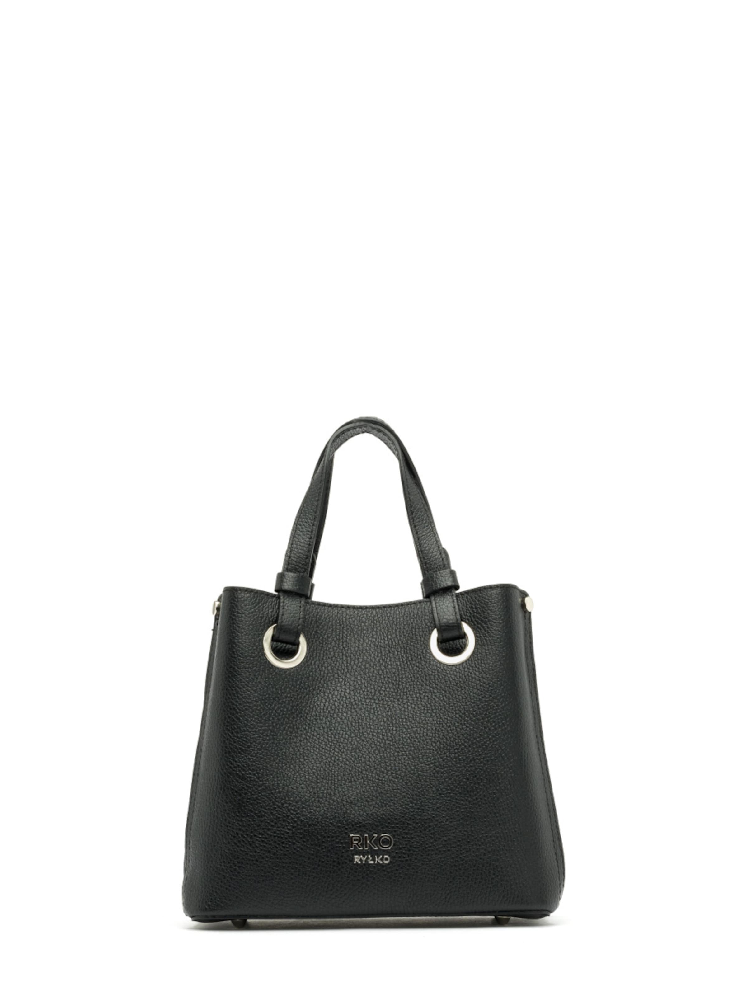 RYŁKO - Malas de tiracolo em preto: frente