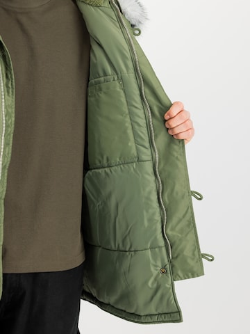ALPHA INDUSTRIES Parka 'N-3A' in Grün: Vorderseite