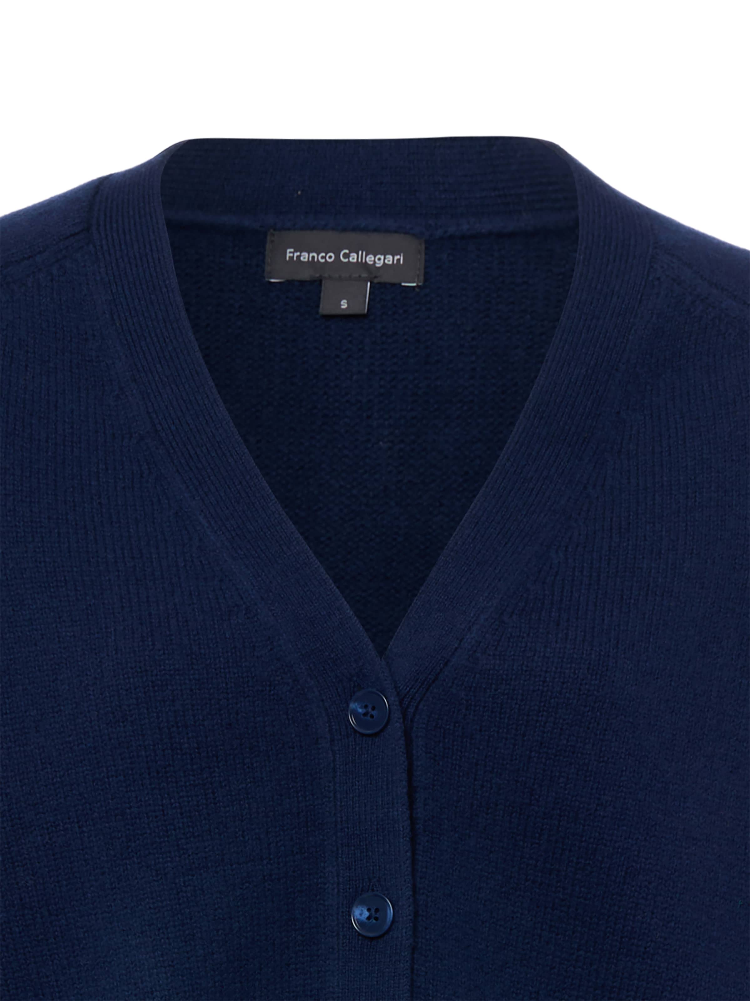 Franco Callegari Knit cardigan in Blue