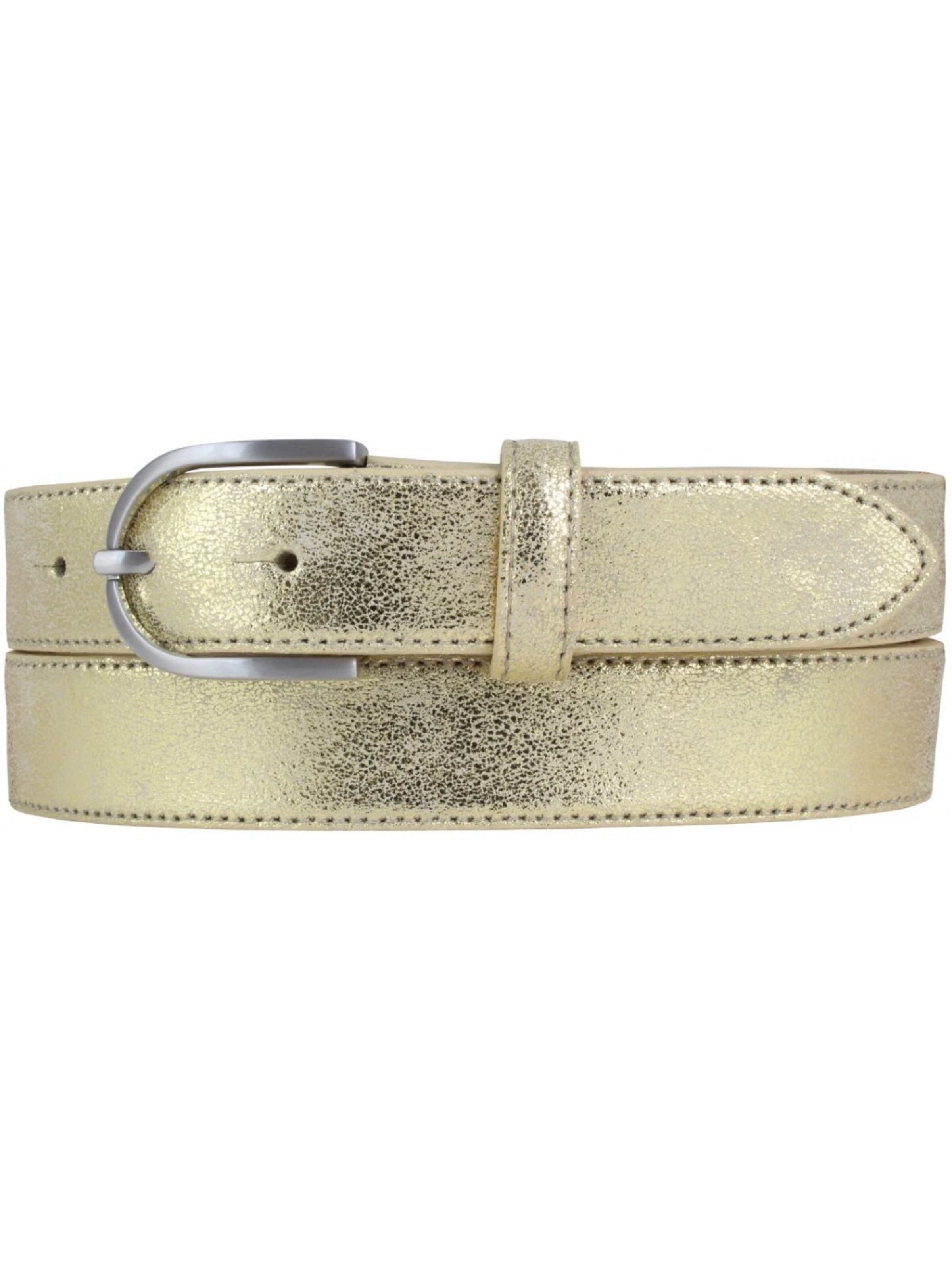 BELTINGER Belt 'Oristanoe' in Gold: front
