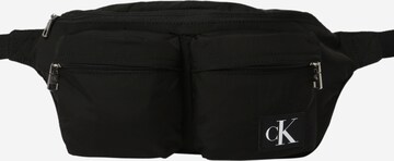 Calvin Klein Jeans Torbica za okrog pasu | črna barva