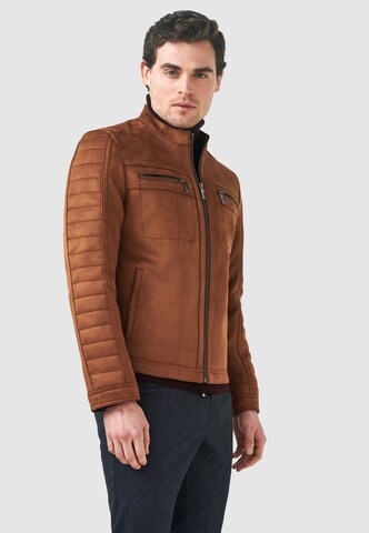 PIERRE CARDIN Tussenjas in Bruin