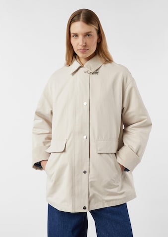 COMMA Tussenjas in Beige: voorkant