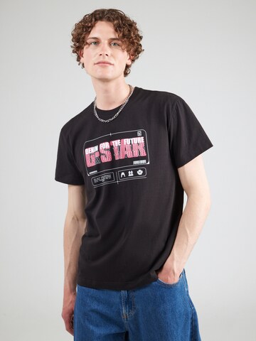 T-Shirt 'Flyer' G-STAR en noir : devant