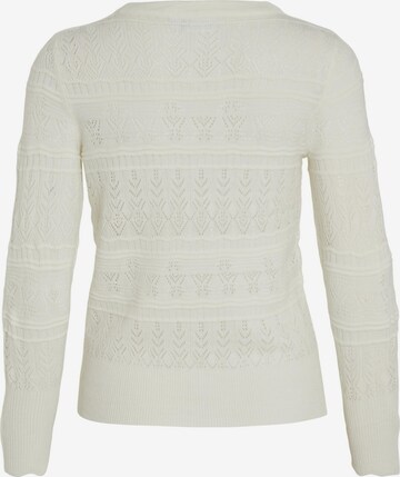 VILA Sweater 'EMINA' in White