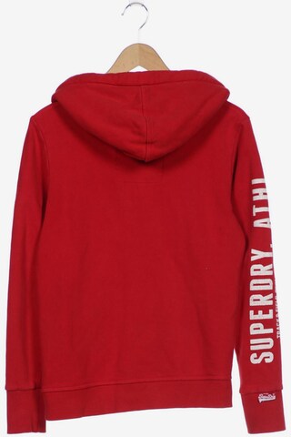 Superdry Sweatshirt & Zip-Up Hoodie in M in Red