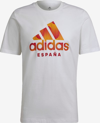 ADIDAS PERFORMANCE Funksjonsskjorte i oransje / rød / hvit, Produktvisning
