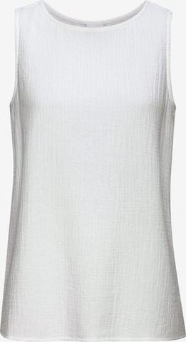 BEACH TIME Top in White: front