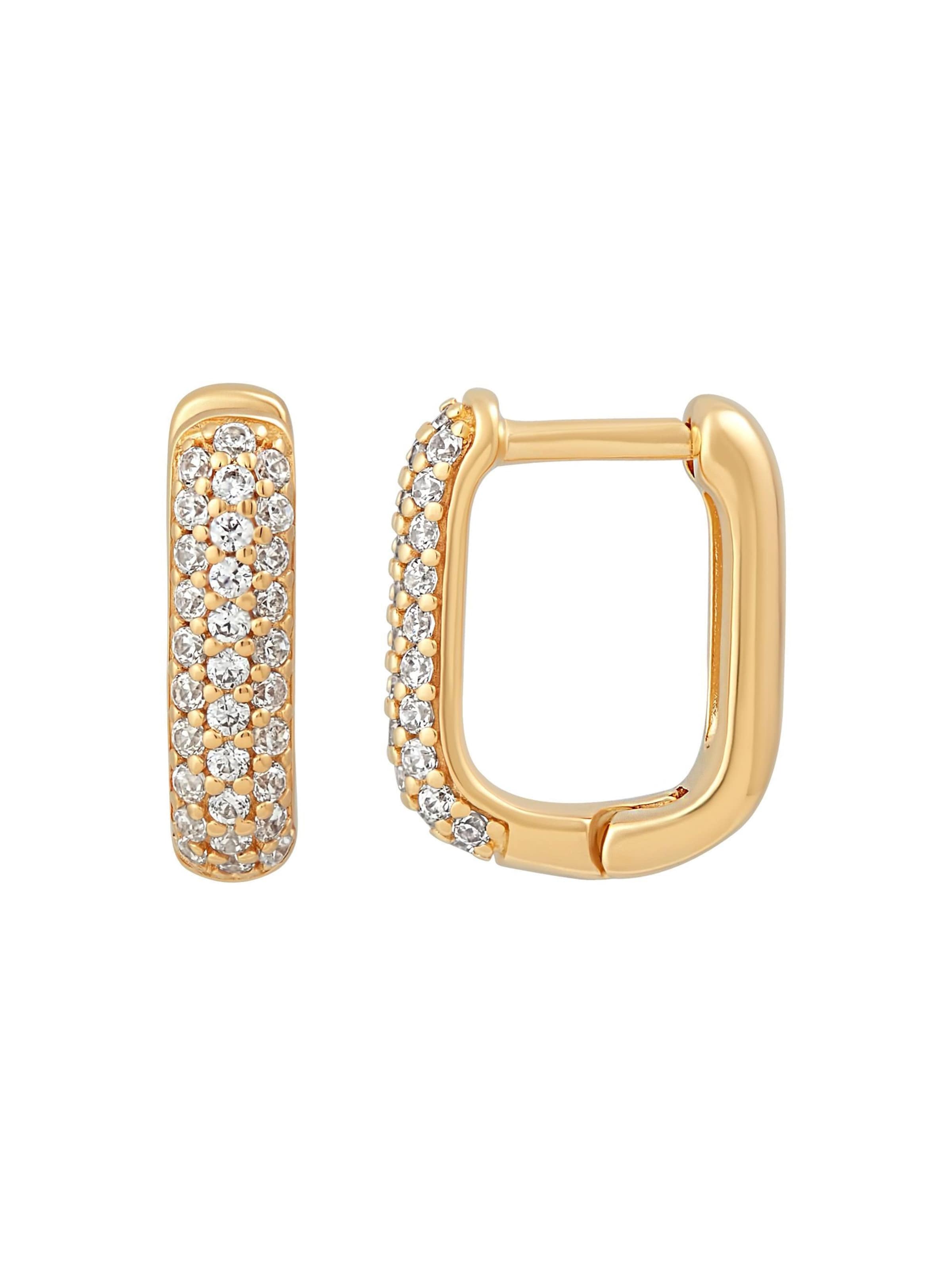 Boucles d'oreilles caï en jaune