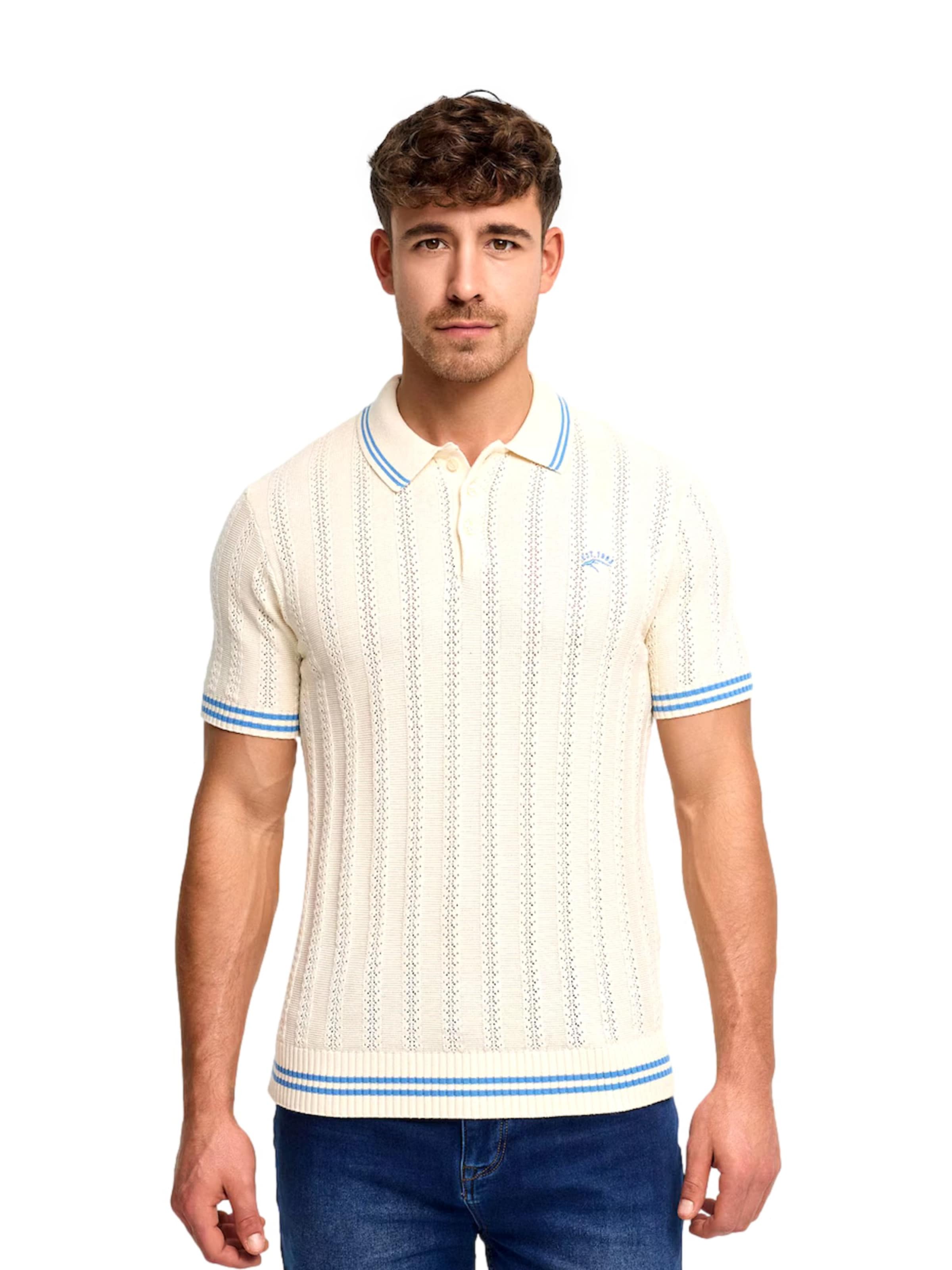 T-Shirt 'Lunn' INDICODE en beige : devant