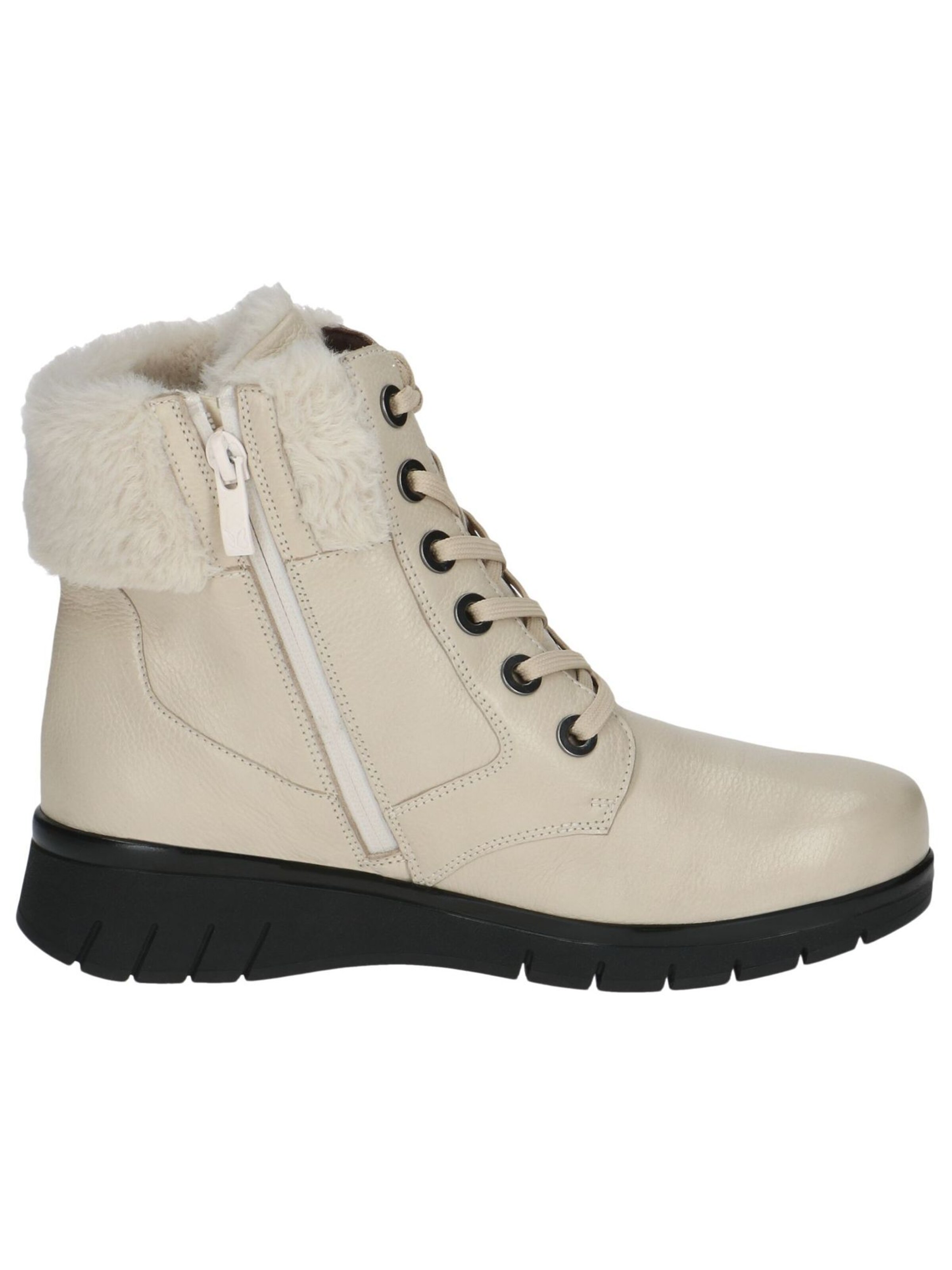 CAPRICE Schnürstiefelette in Weiß