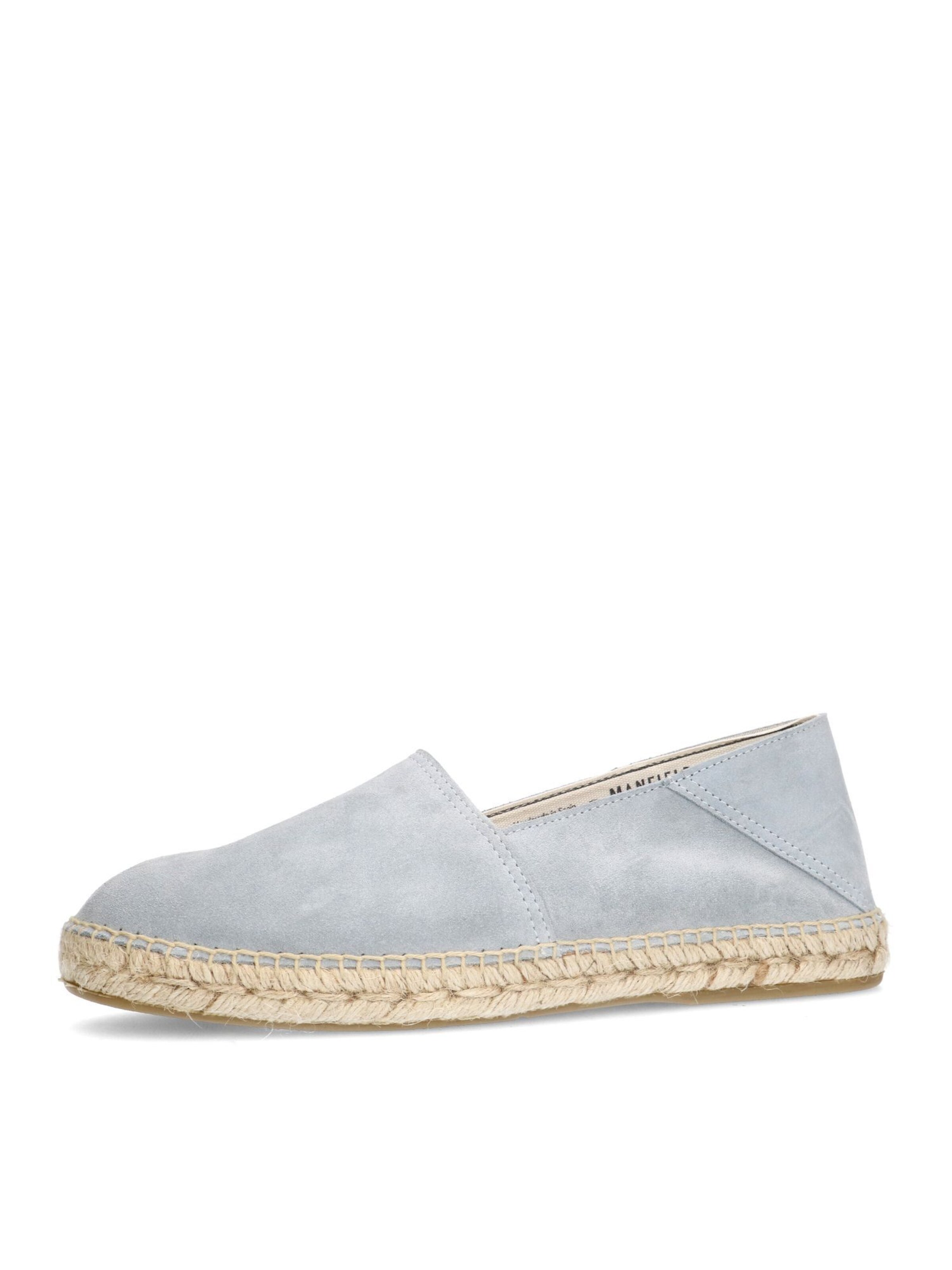 MANFIELD Espadrilles in Grau: Vorderseite