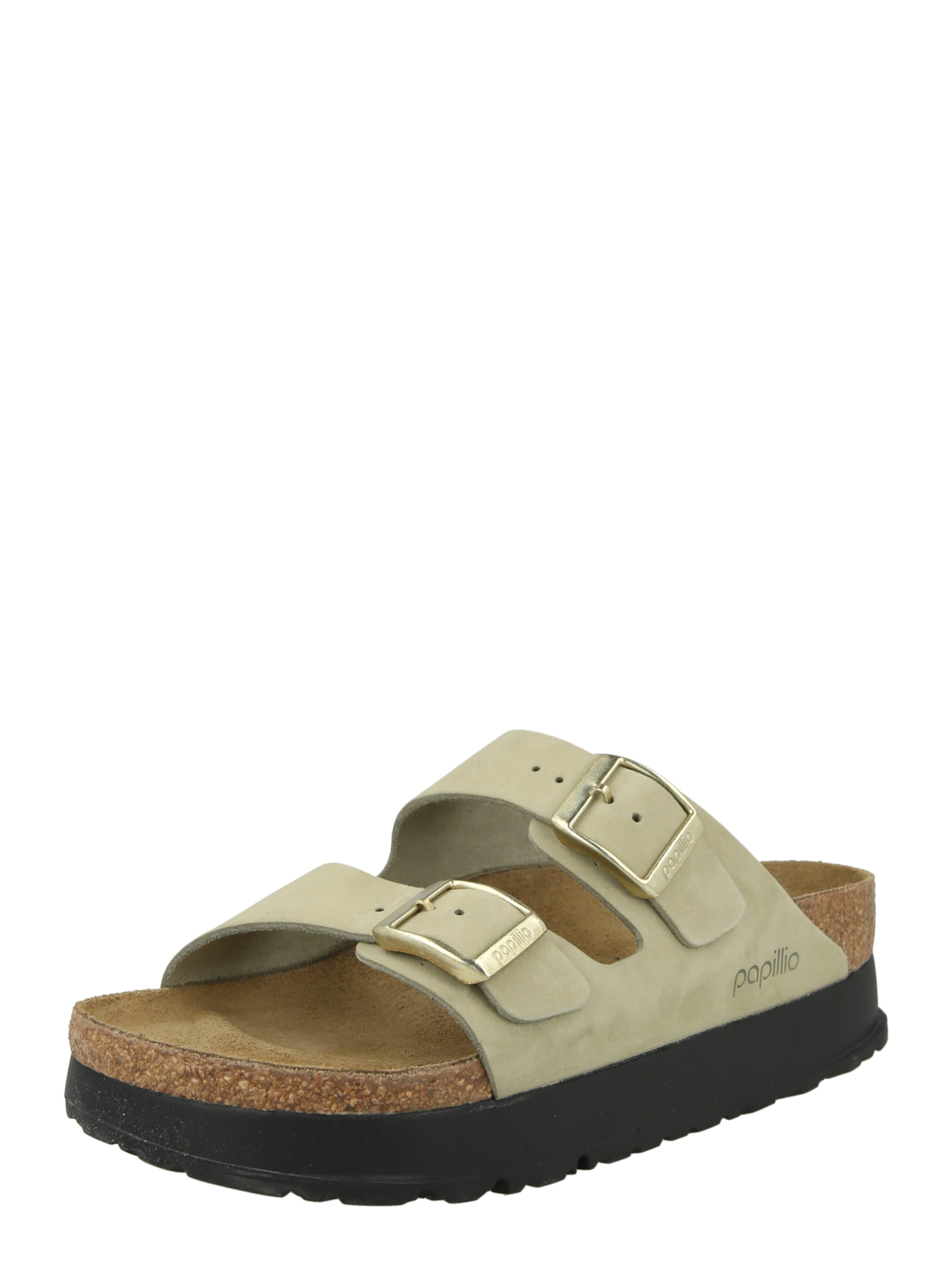 BIRKENSTOCK Ādas čības 'Arizona Flex', krāsa - pasteļzaļš, Preces skats