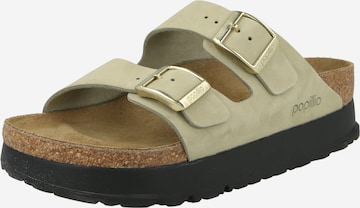 žalia BIRKENSTOCK Šlepetės 'Arizona Flex': priekis