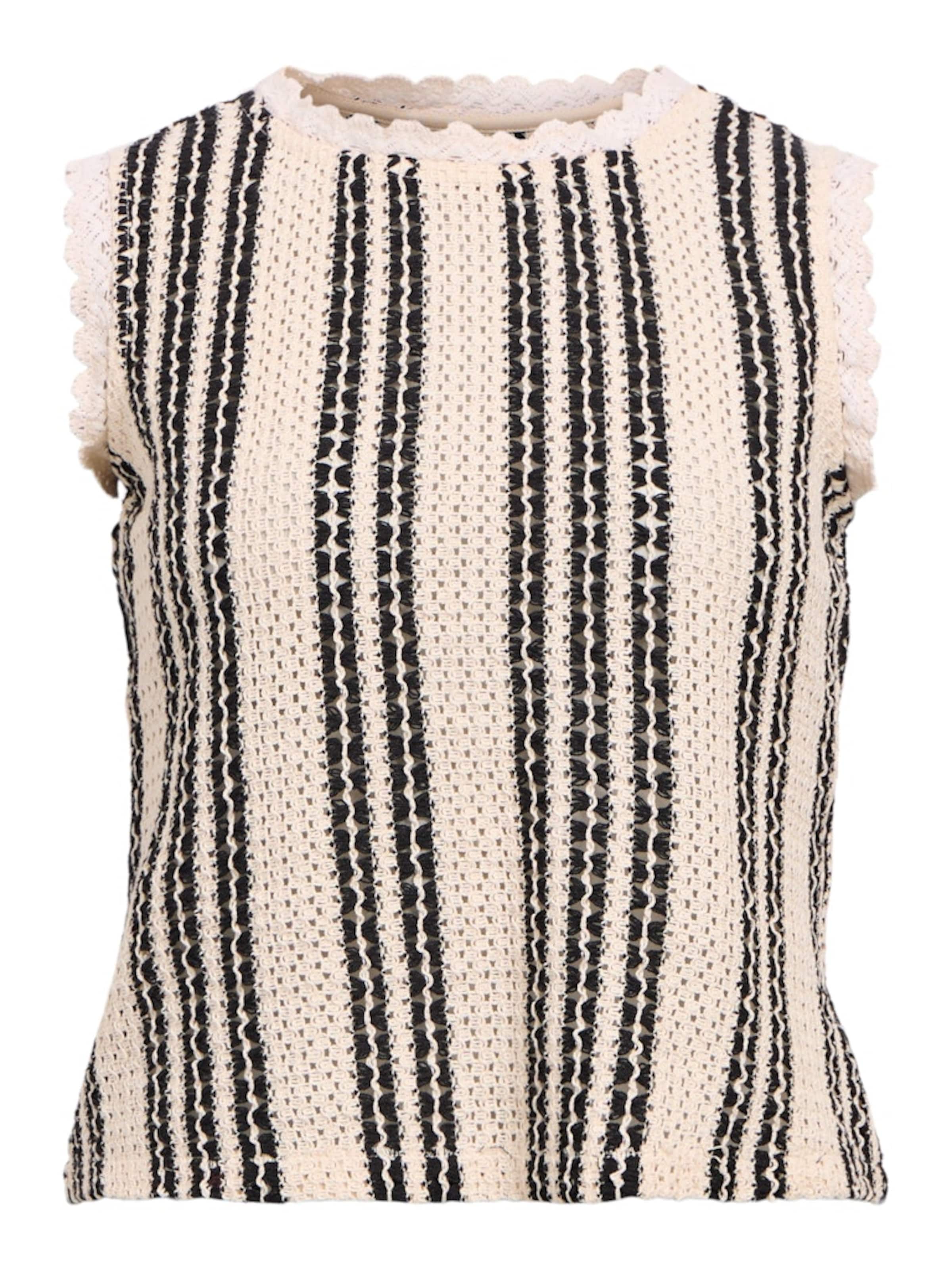 OBJECT Gebreide top &#x27;OBJOLAF&#x27; in Beige: voorkant