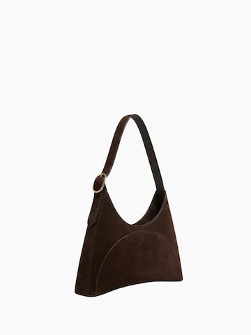 Carel Handtas 'Carel Paris Sacs À Main Place De La Concorde Cuir Marron' in Bruin