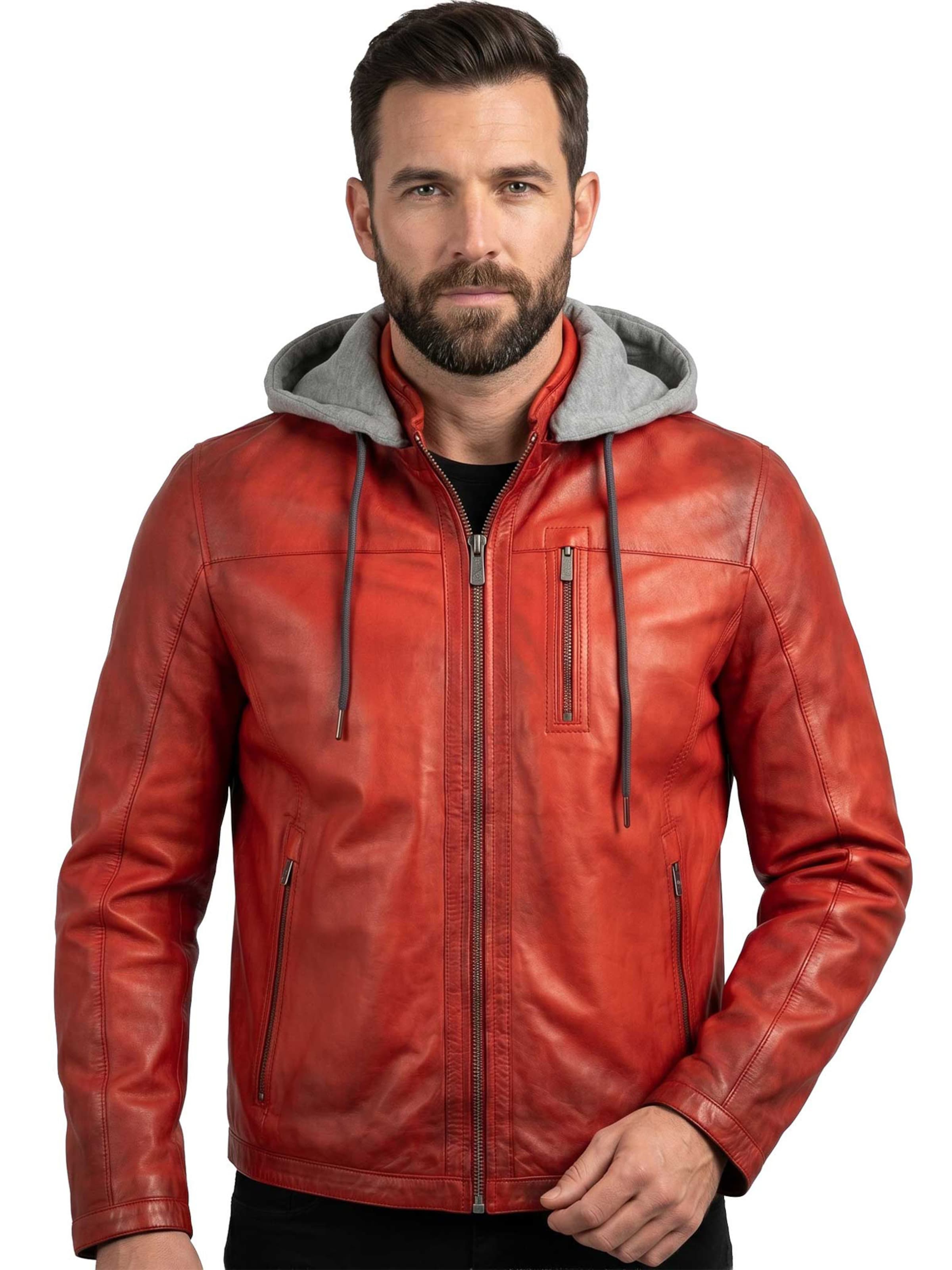 Jilani Between-season jacket 'Cody' in Red