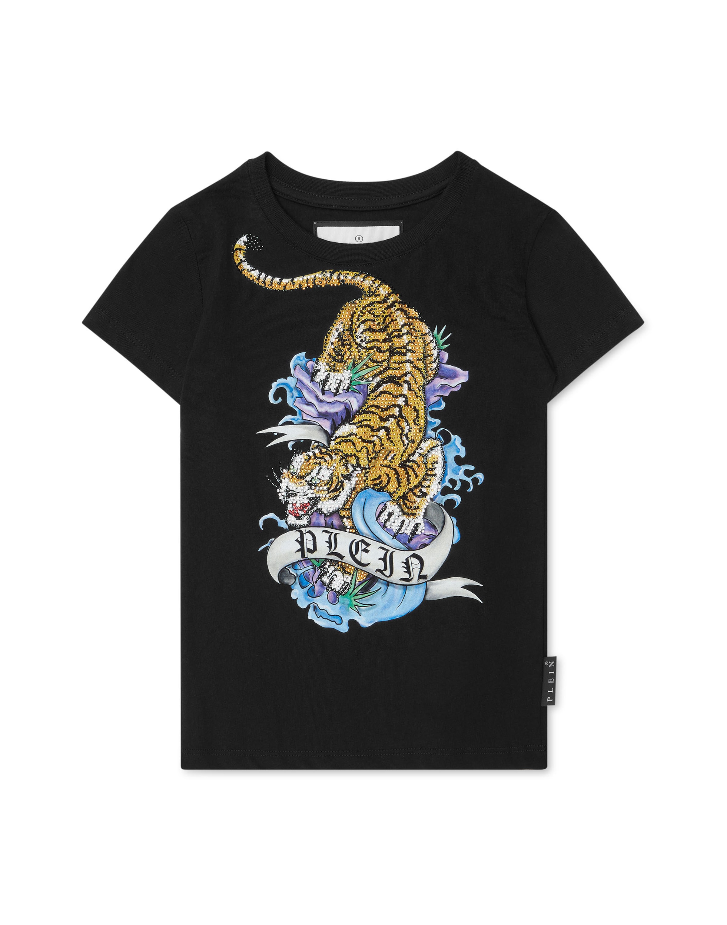 Philipp Plein - Camisola 'Tattoo' em preto: frente