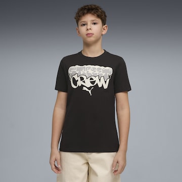 PUMA Shirt 'Mid 90s' in Black: front