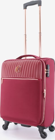 ELLE Suitcase 'Giant' in Red: front