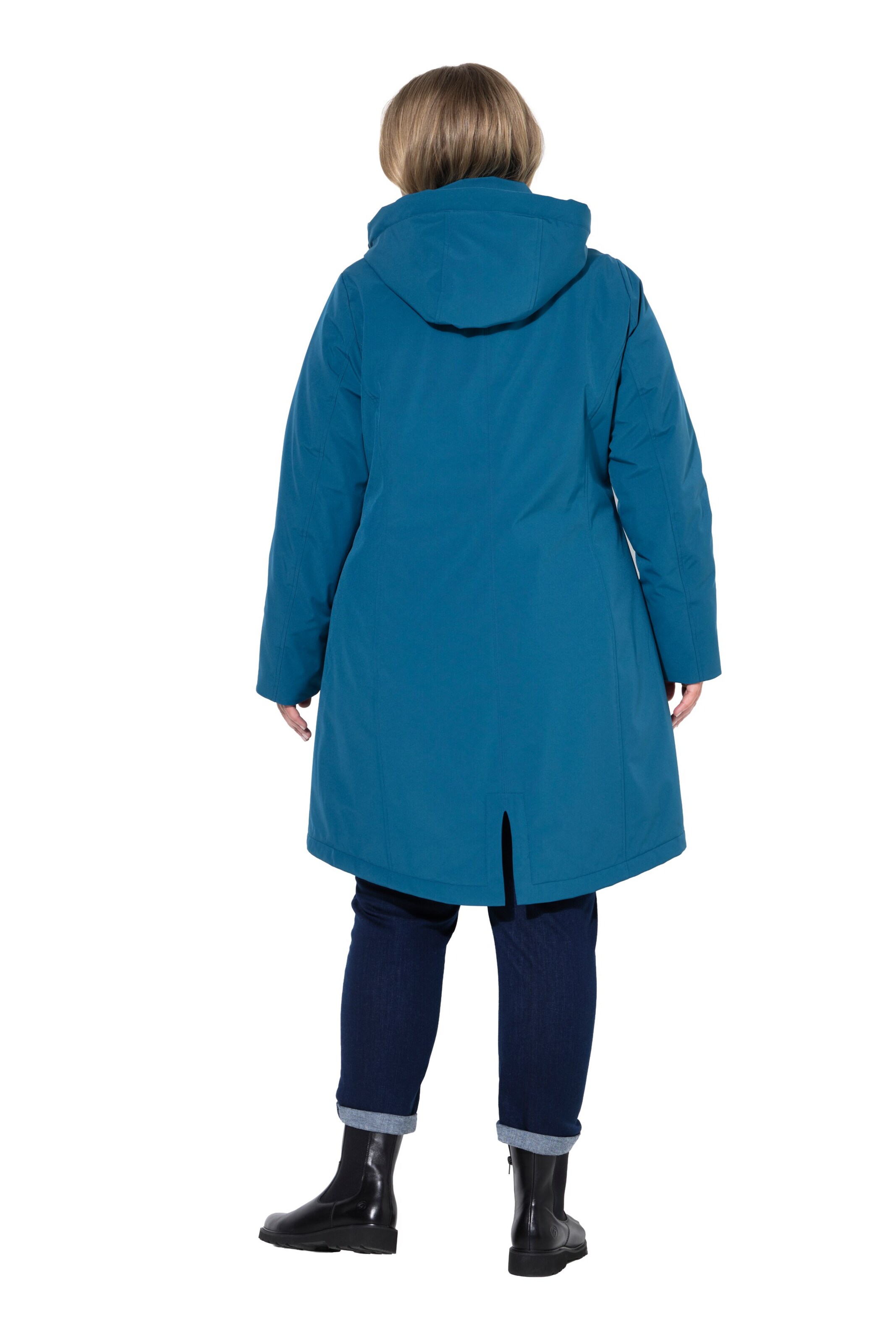 Ulla Popken Functionele jas in Blauw