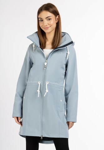 Cappotto funzionale di myMo ATHLSR in blu: frontale