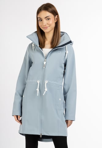myMo ATHLSR Raincoat in Blue: front