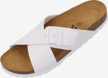 Palado Mules 'Palado Vanelis' in White: front