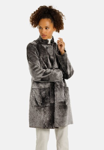 Werner Christ Winter Coat 'Dunja CW' in Brown: front