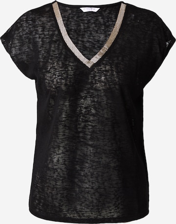 ZABAIONE Shirt 'Saylor' in Zwart: voorkant