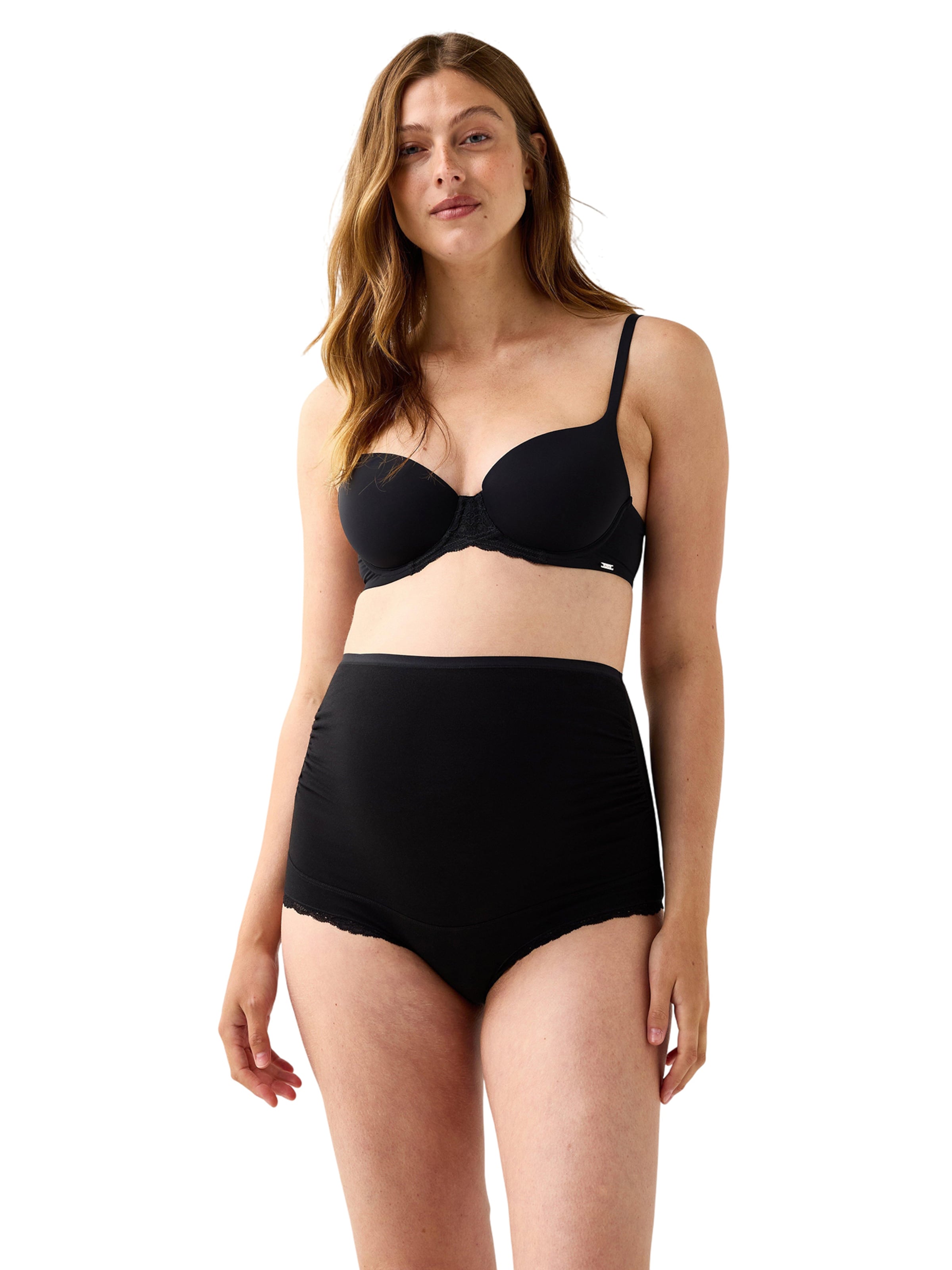 Lindex Maternity Alushousut värissä ruskea: etupuoli