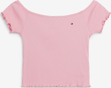 TOMMY HILFIGER Tričko – pink: přední strana