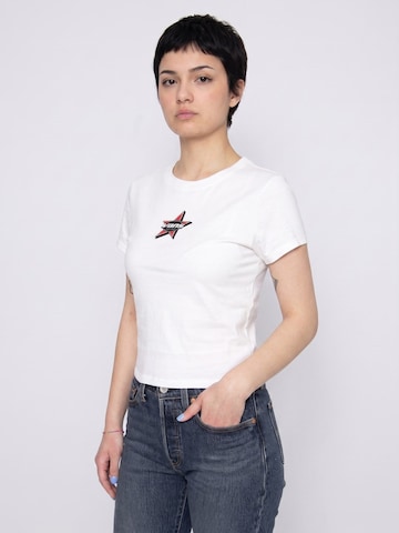 VANS Koszulka 'STARMARKED SS BABY TEE WHITE' w kolorze biały: przód