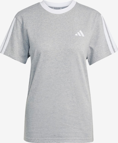 XS dydžio Sportiniai marškinėliai iš ADIDAS SPORTSWEAR, spalva – margai pilka / balta, Prekių apžvalga