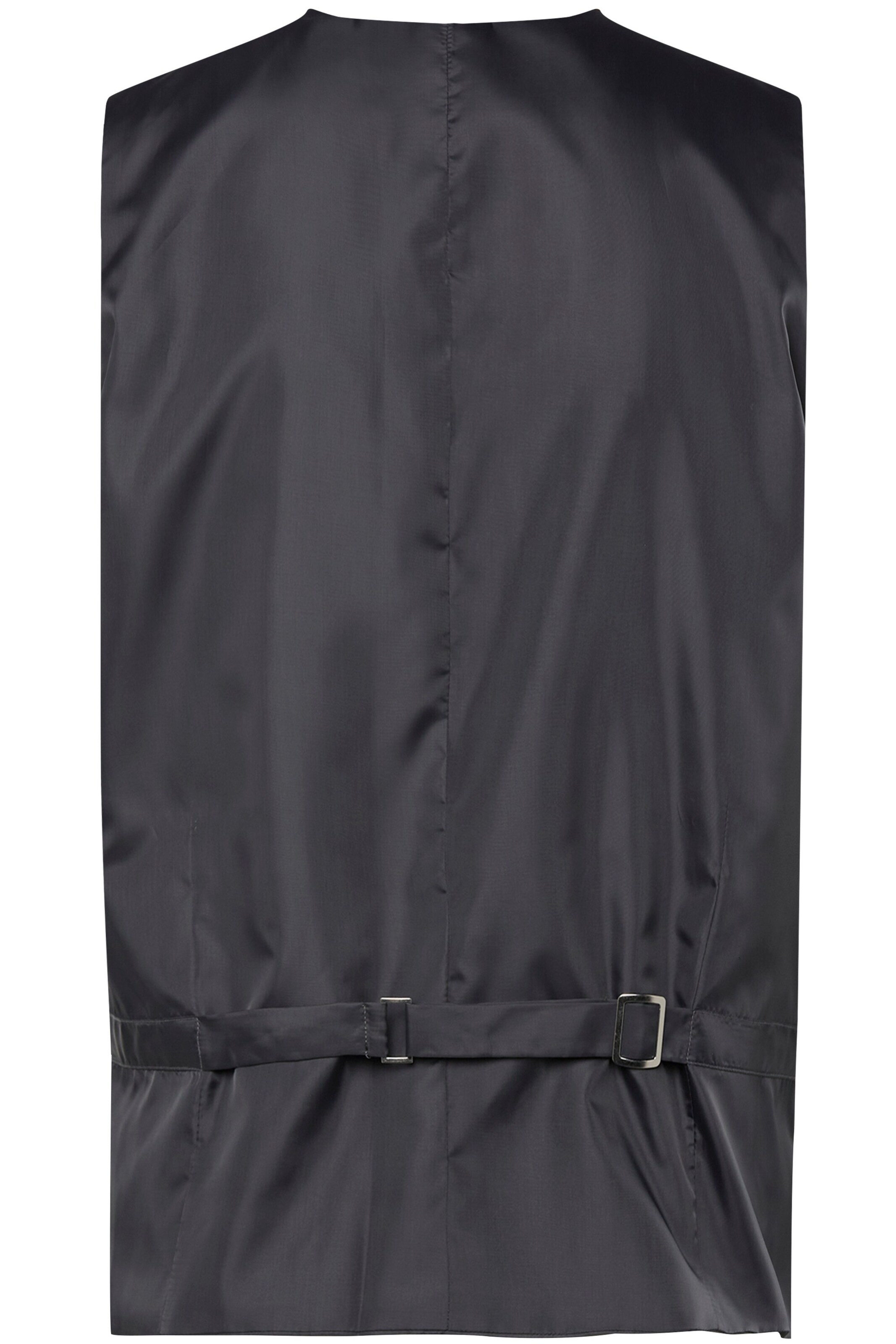 Men Plus Anzugweste in Grau